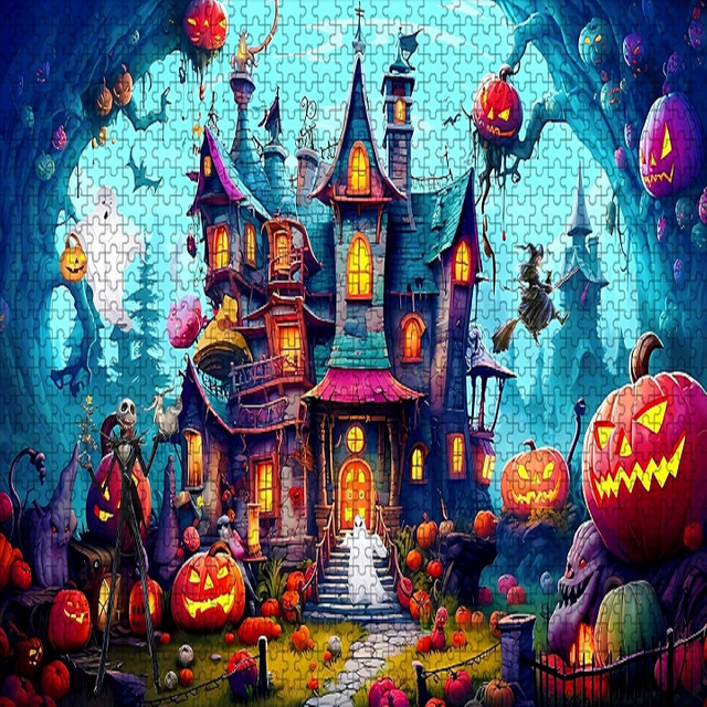 ល្បែងផ្គុំរូប Halloween