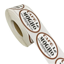 Овальні етикетки