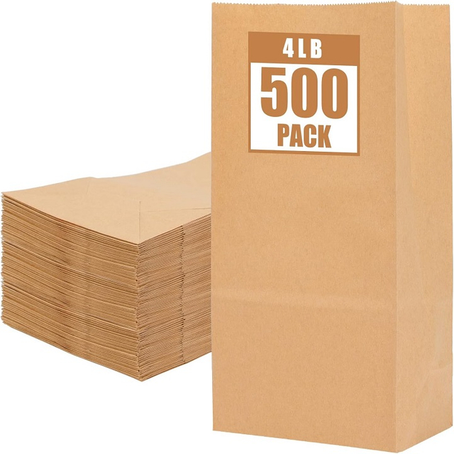 Sacs &agrave; lunch en papier