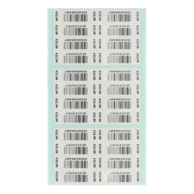 Streckkodsetiketter