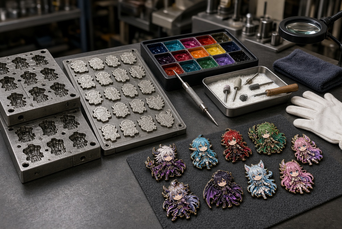 Top 10 Anime Enamel Pins Framlei&eth;endur &iacute; K&iacute;na